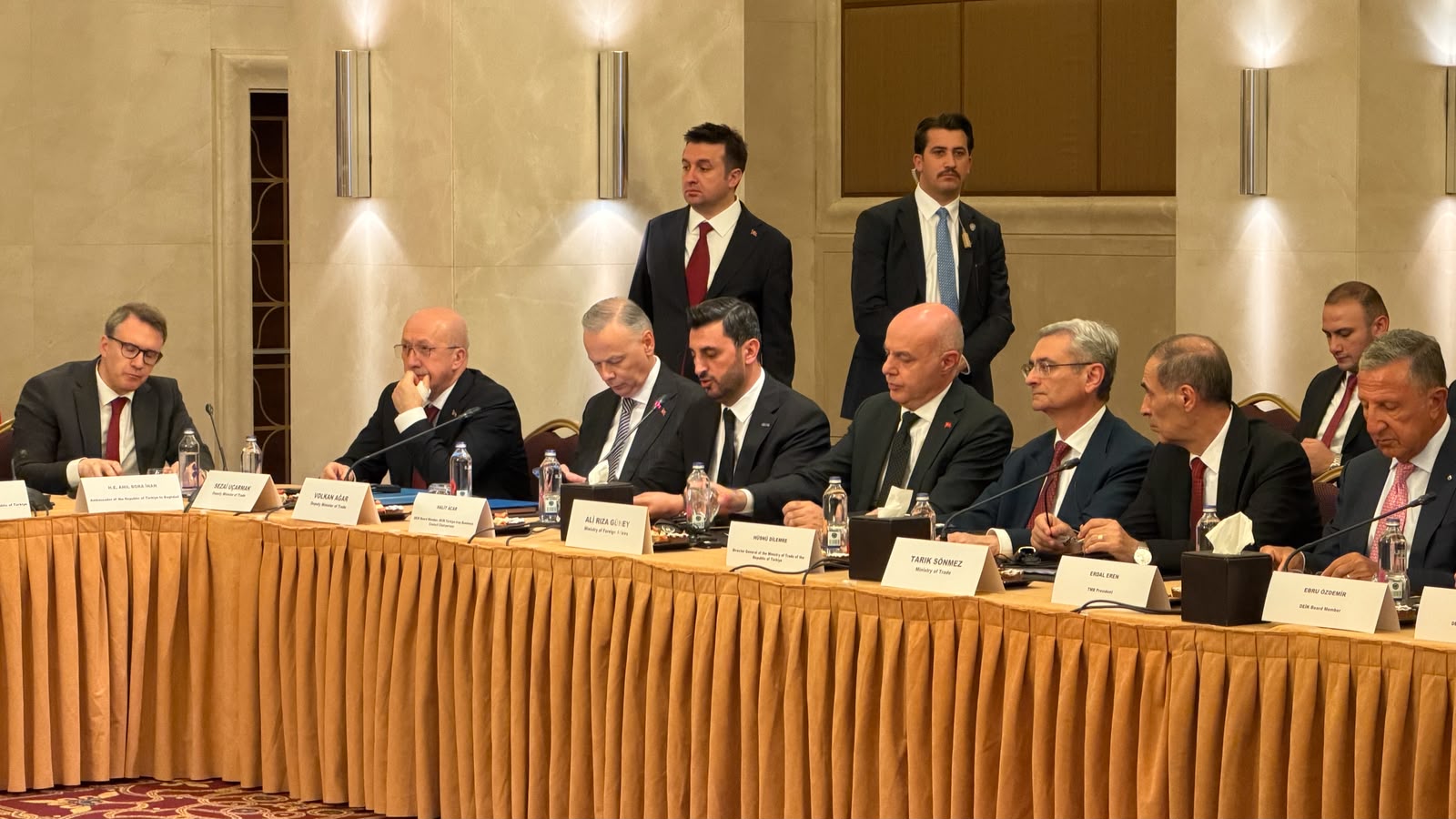 DEİK/Türkiye-Irak Yuvarlak Masa Toplantısı Ankara’da Gerçekleştirildi