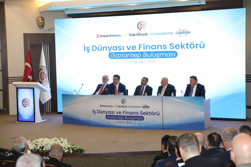 Gaziantep iş dünyası kamu bankalarının genel müdürleriyle buluştu