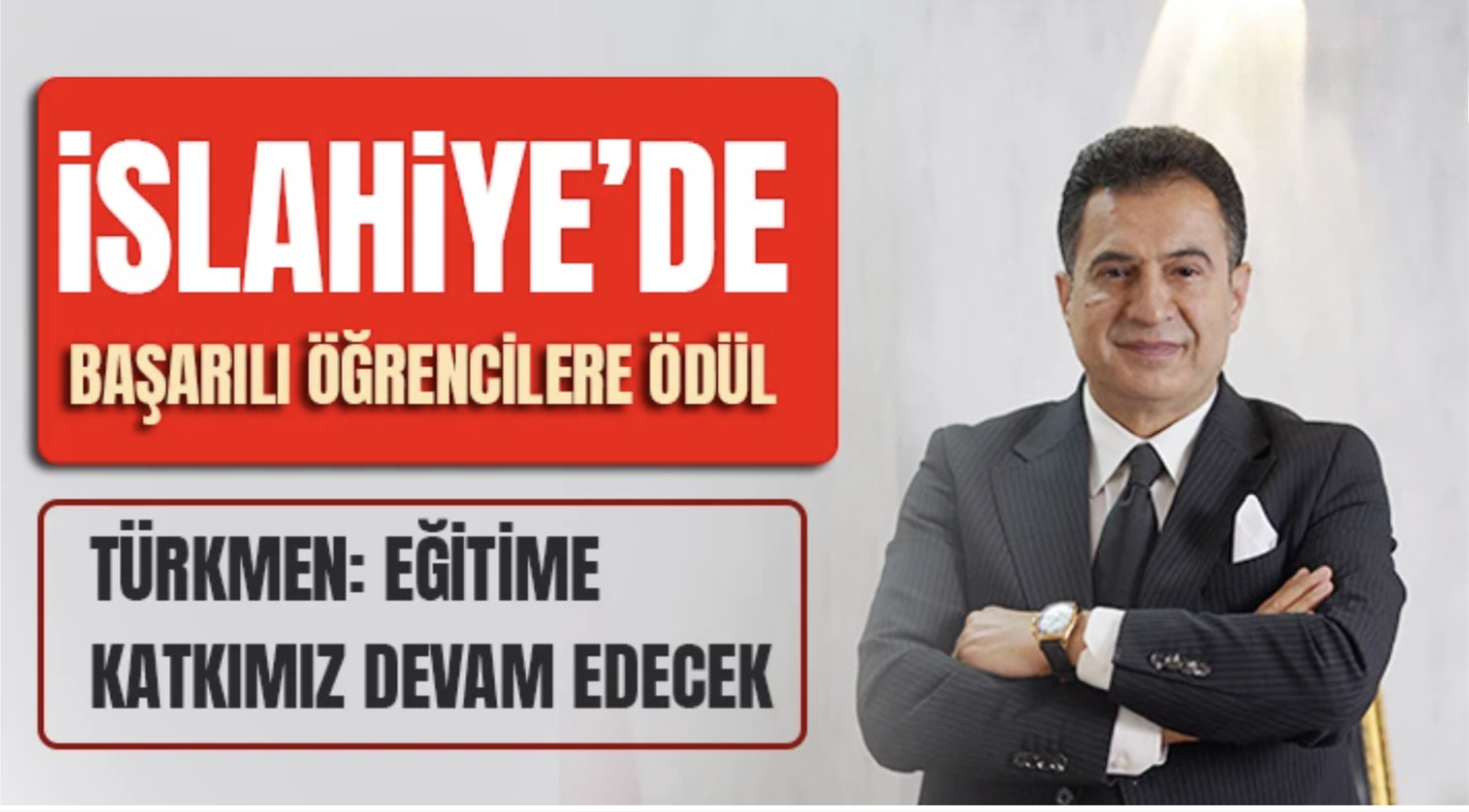 Türkmen: Eğitime katkımız devam edecek