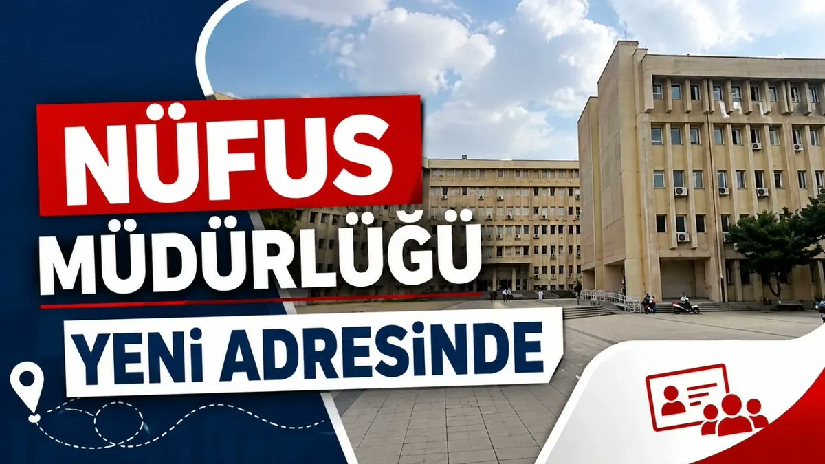 Gaziantep Nüfus Müdürlüğü’ne yeni adres