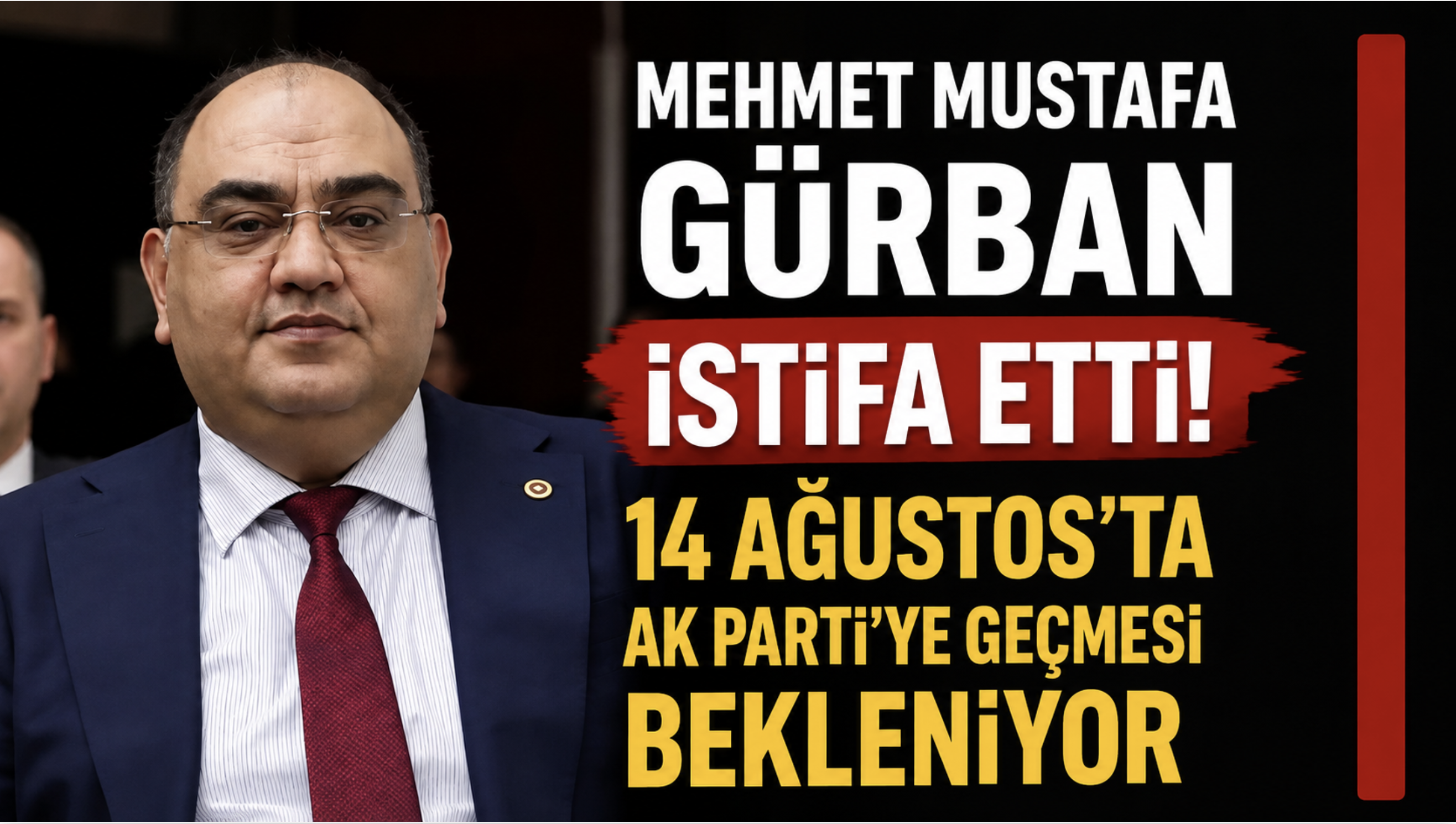 Gaziantep Siyasetinde Taşlar Yerinden Oynadı: Gürban İstifa Etti