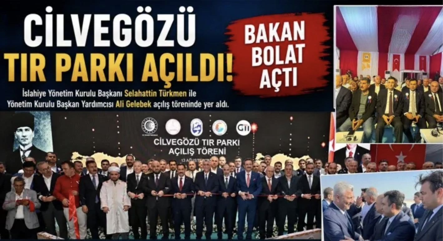 Cilvegözü Tır Parkı Açıldı: Bakan Bolat Açtı
