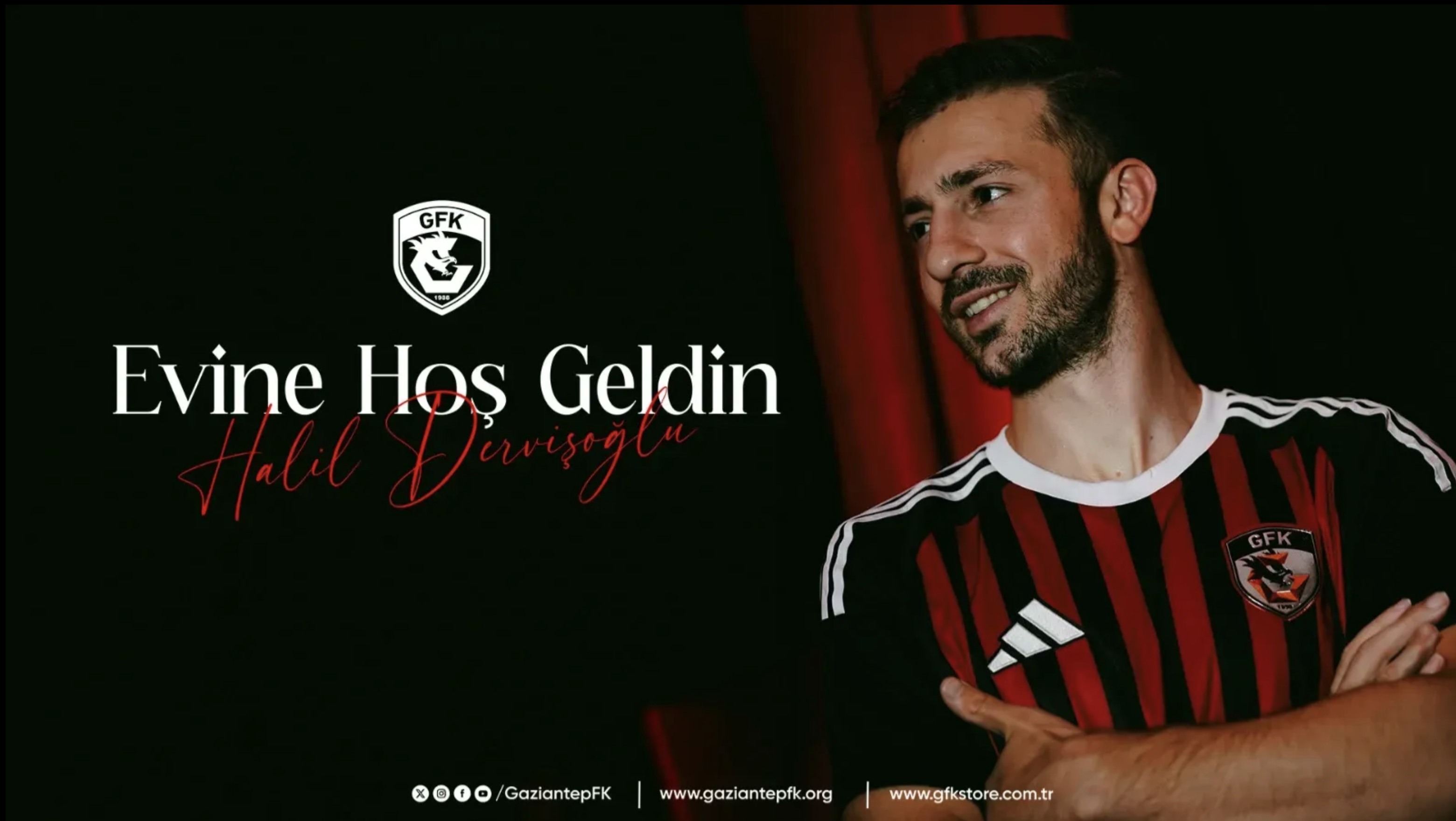 Halil Dervişoğlu Yeniden Gaziantep FK’da!