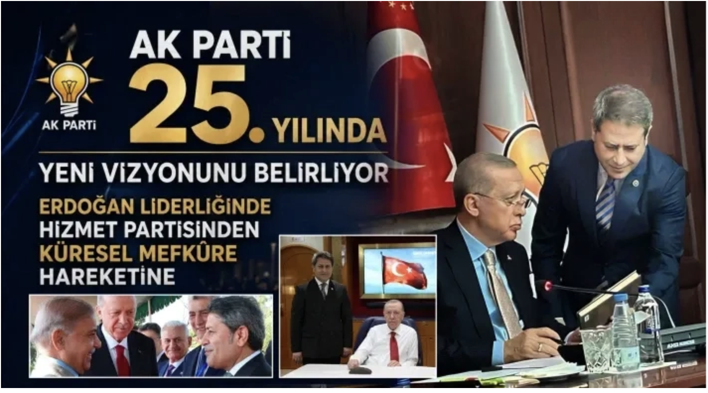 AK Parti 25. Yılında Yeni Vizyonunu Belirliyor