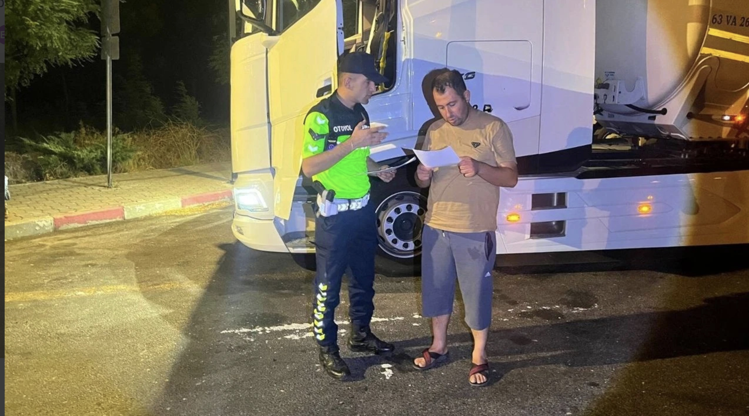 Gaziantep Otoyol Jandarmasından Sürücülere Denetim Ve Uyarı