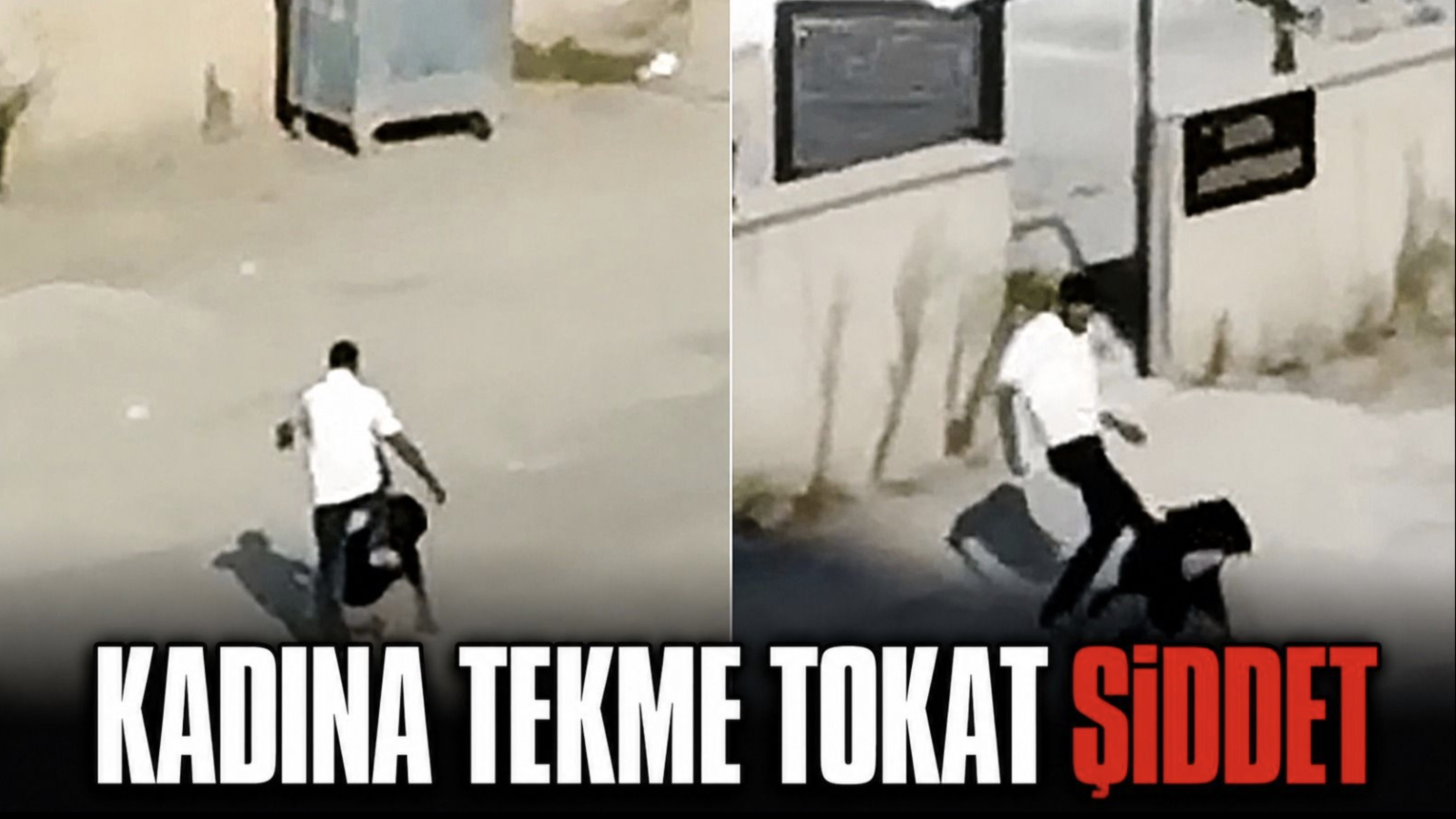 Sokak ortasında dehşet!