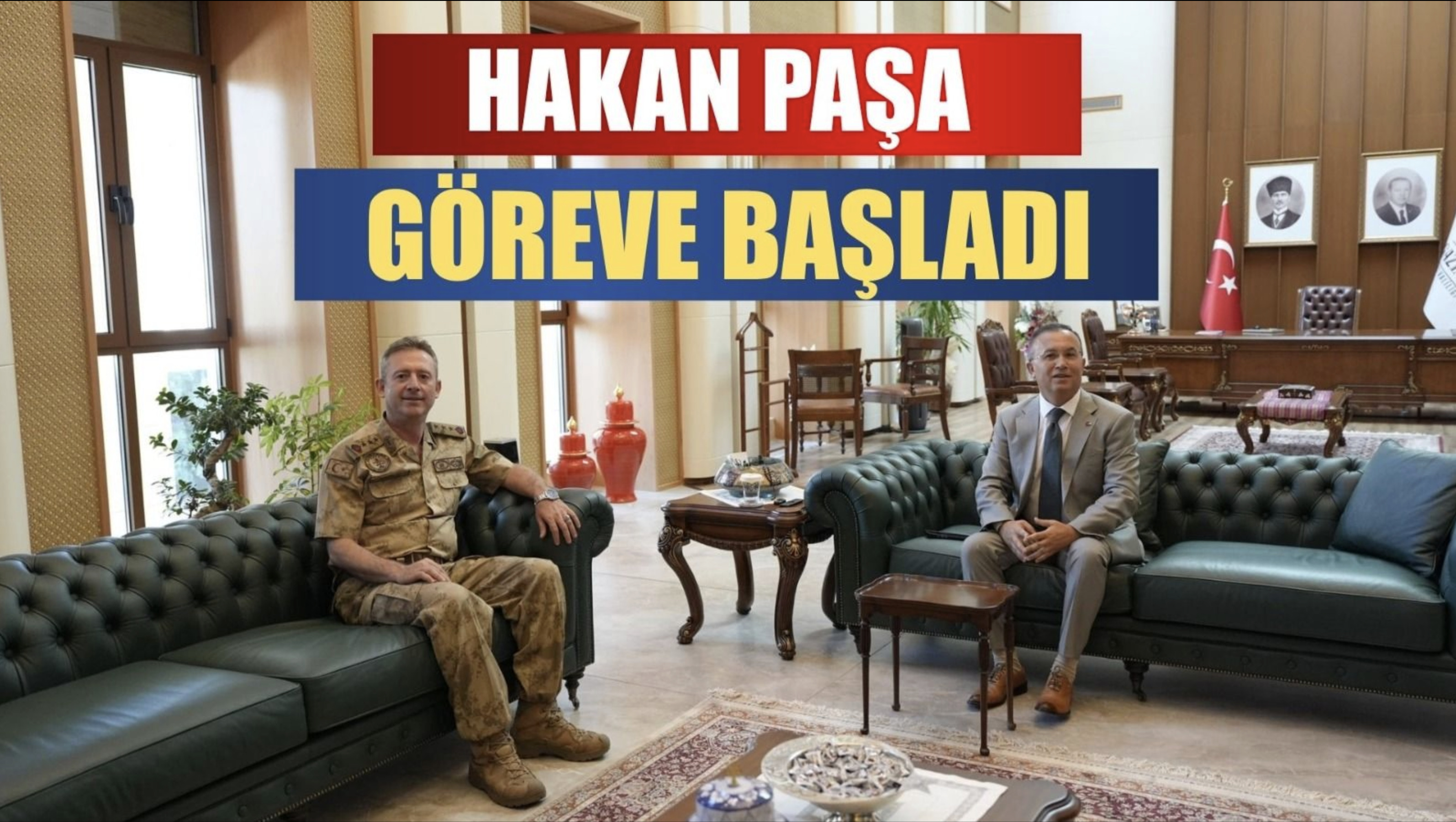 Uğurlu Paşa’dan Vali Çeber’e ziyaret