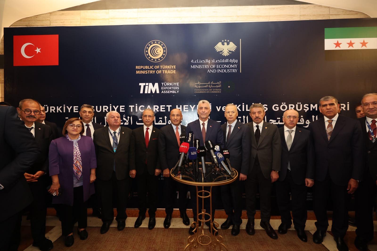 Altunkaya: “Türkiye-Suriye Ticaret Hacminde Hedef 10 Milyar Dolar”