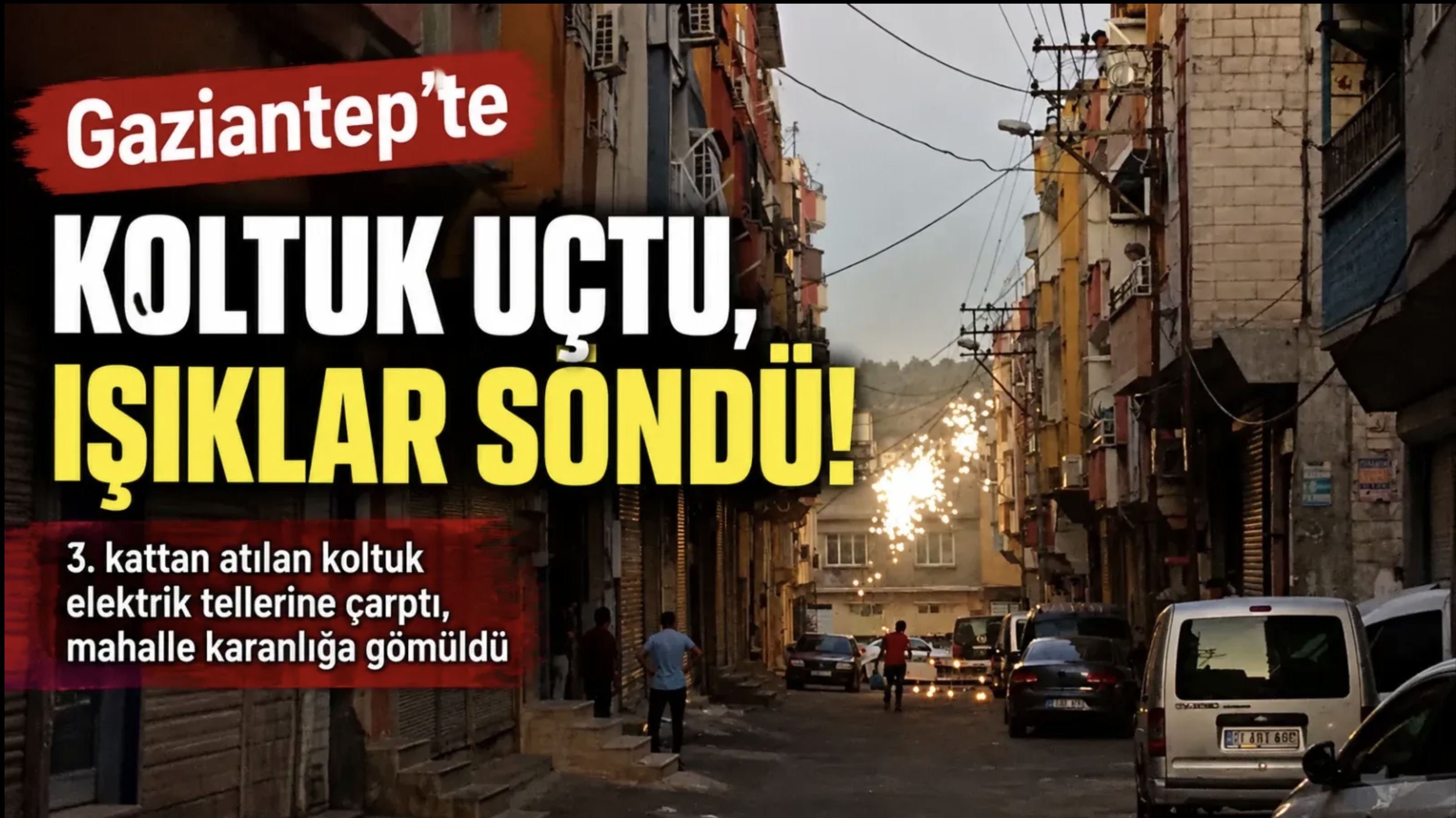 Gaziantep’te Akılalmaz Olay: Koltuk Elektrikleri Kesti!