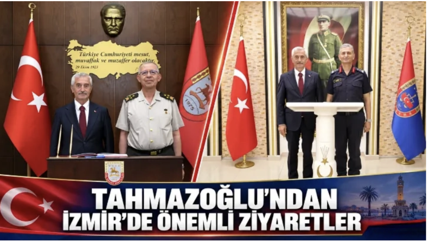 Başkan Tahmazoğlu’ndan İzmir’de önemli ziyaretler