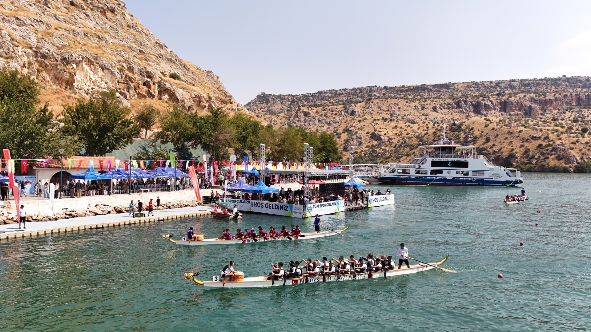 FIRAT’IN İNCİSİ RUMKALE’DE 7’NCİ KEZ FESTİVAL COŞKUSU YAŞANDI