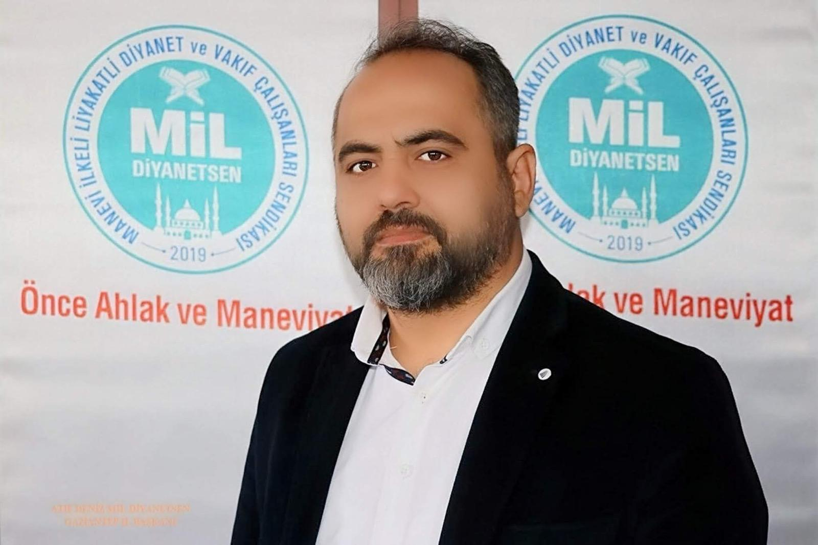 Mil-Diyanet-Sen Gaziantep İl Başkanı Deniz’den Cumhurbaşkanına Destek
