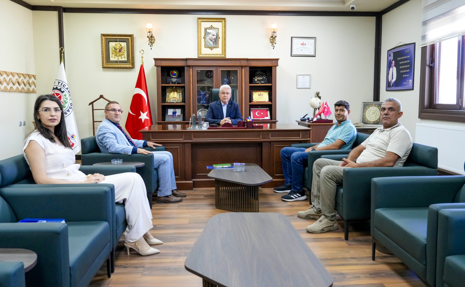 DENETİMLİ SERBESTLİK MÜDÜRÜ SİNAN GÜRDAL’DAN NTO’YA ZİYARET