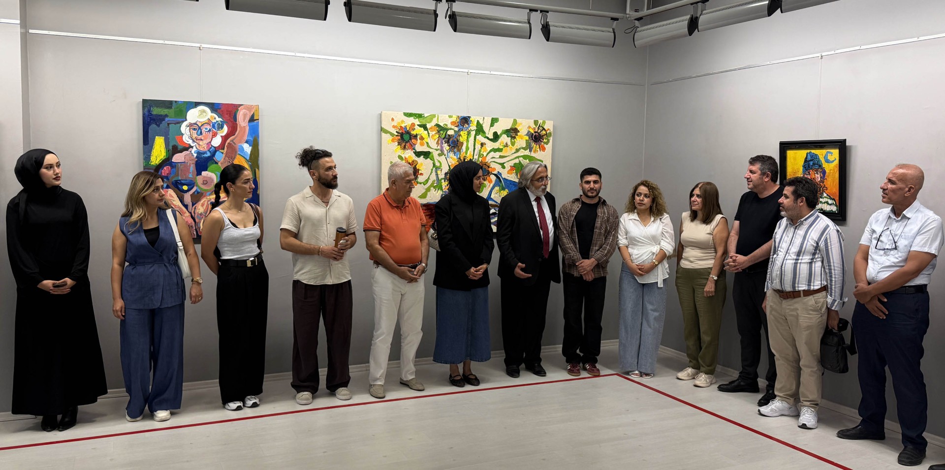 Ressam Talha Kılıç SANKO Sanat Galerisinde Resim Sergisi Açtı