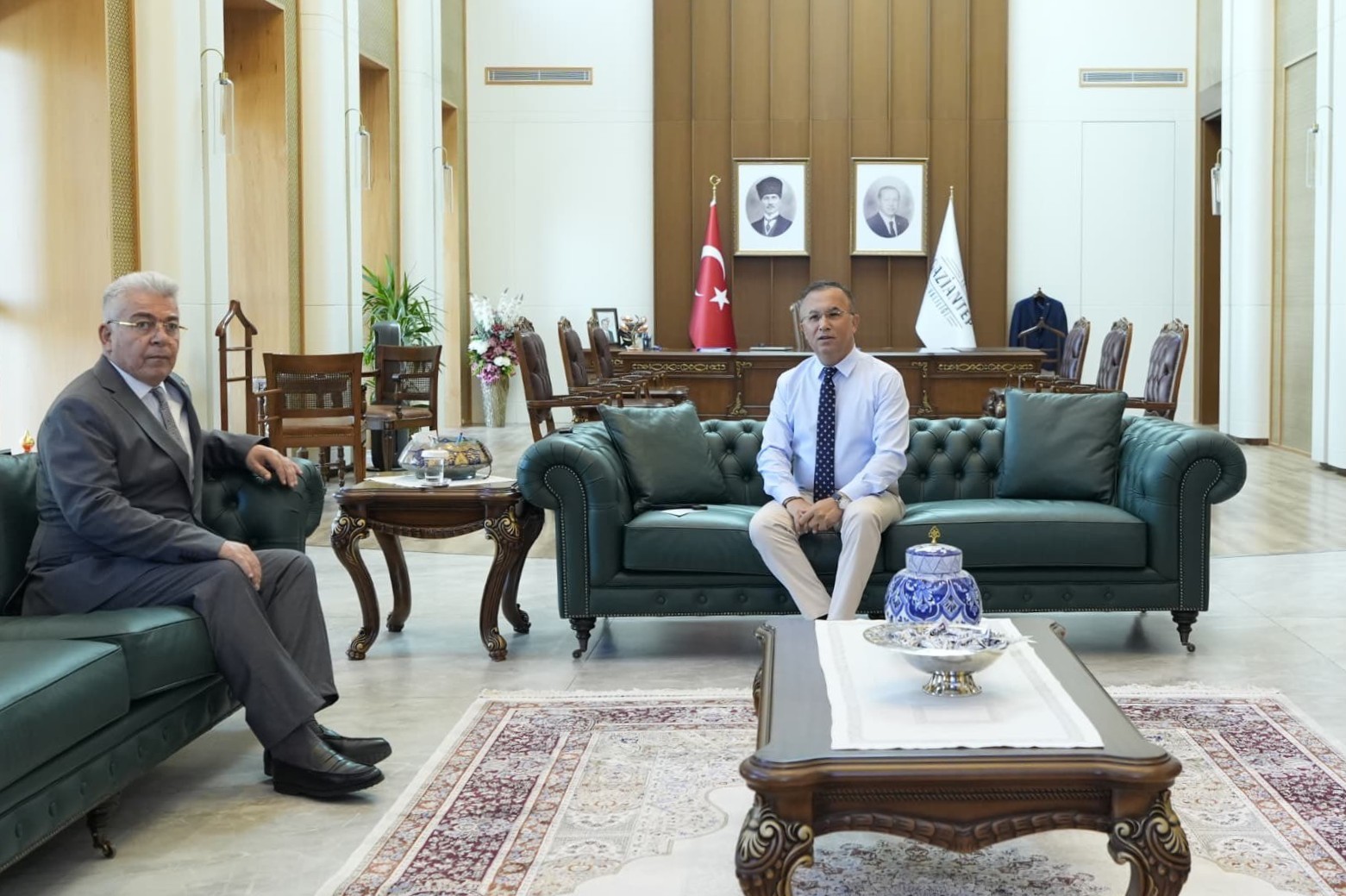 NTO Başkanı Mehmet Özyurt’tan Gaziantep Valisi Kemal Çeber’e Ziyaret