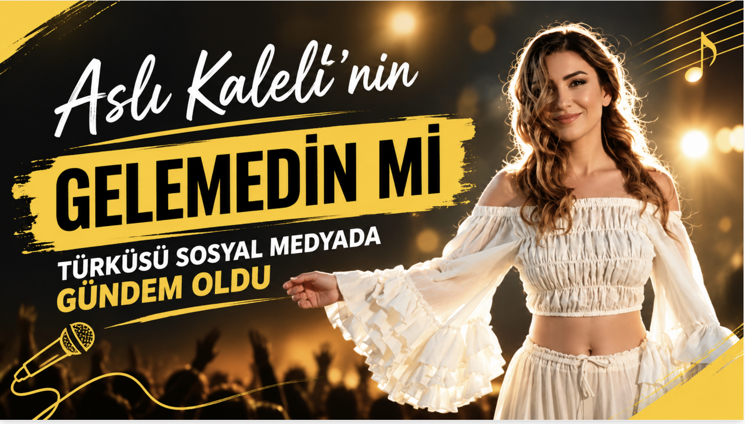 Aslı Kaleli’den Müzik Dünyasına Güçlü Giriş: “Gelemedin mi” Sosyal Medyada Gündem Oldu
