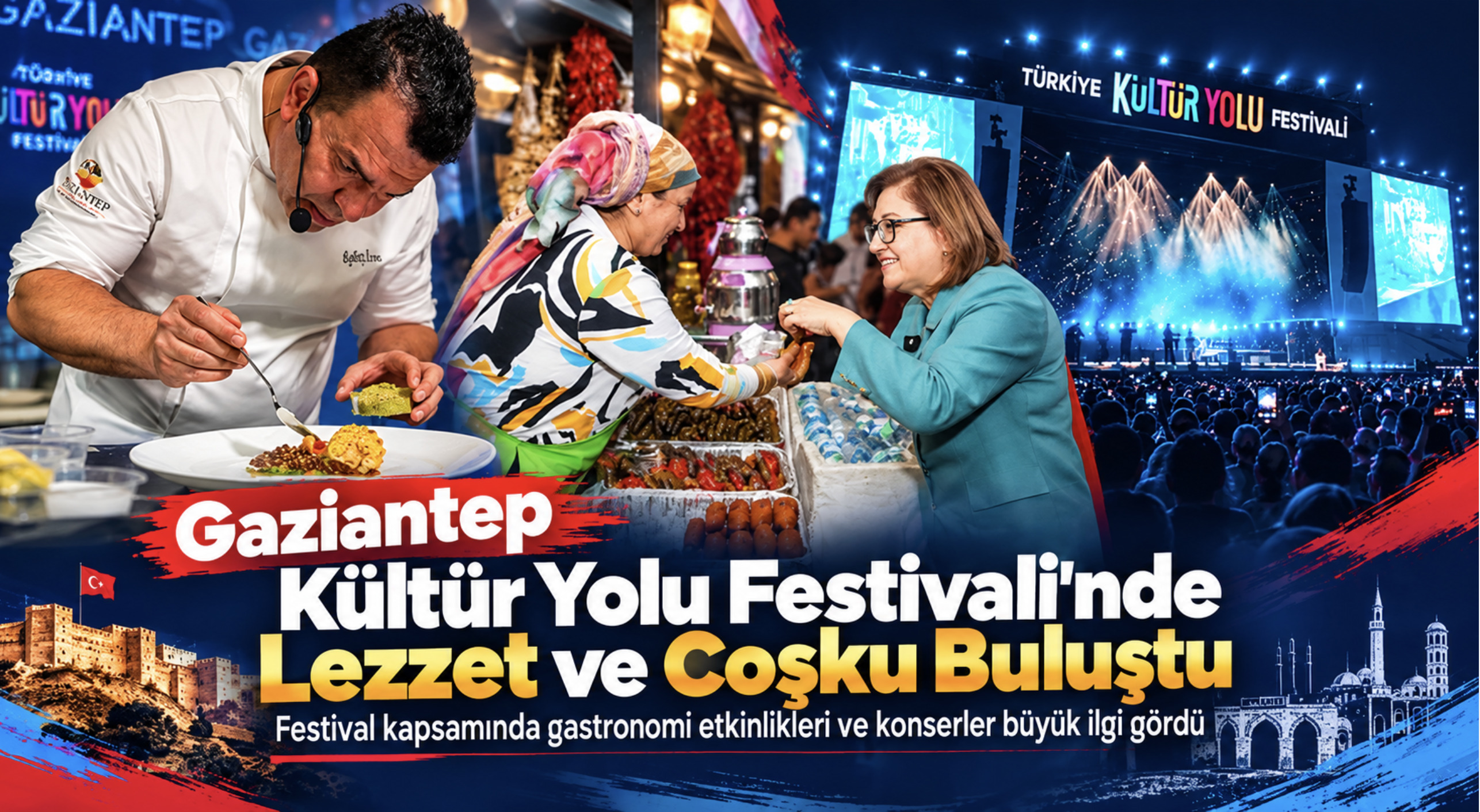 Kültür Yolu Festivali Gastroantep İle Lezzet ve Sanat Buluşuyor!