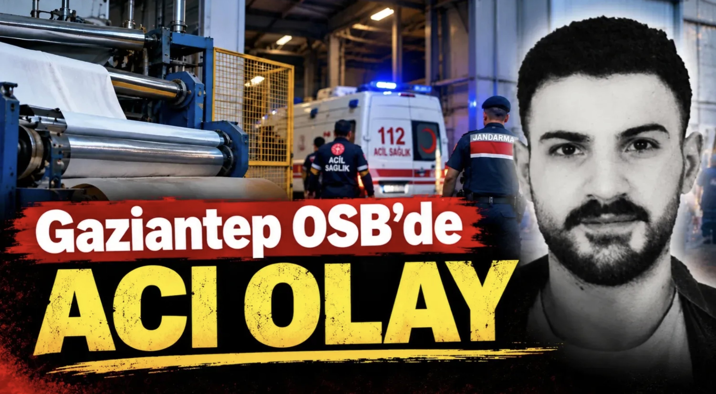 Gaziantep’te iş kazası can aldı