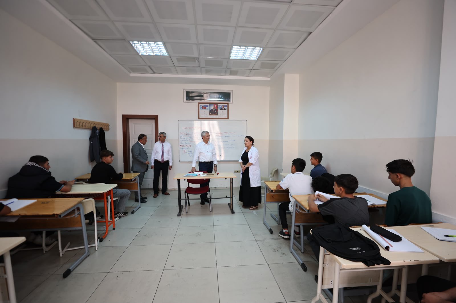 BAŞKAN TAHMAZOĞLU’NDAN MESEM ÖĞRENCİLERİNİ ZİYARET ETTİ