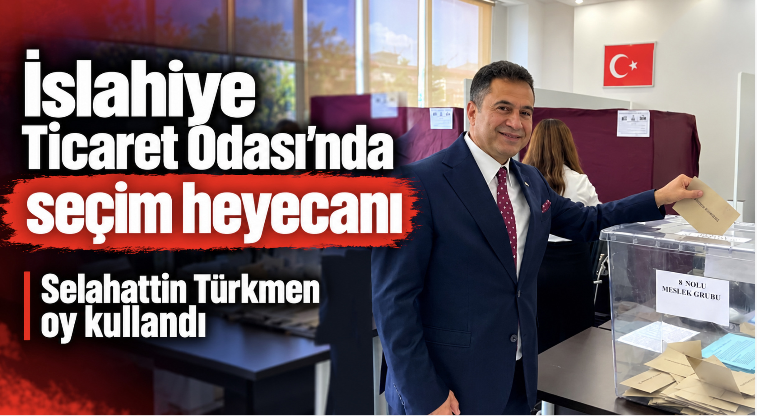 Selahattin Türkmen oy kullandı