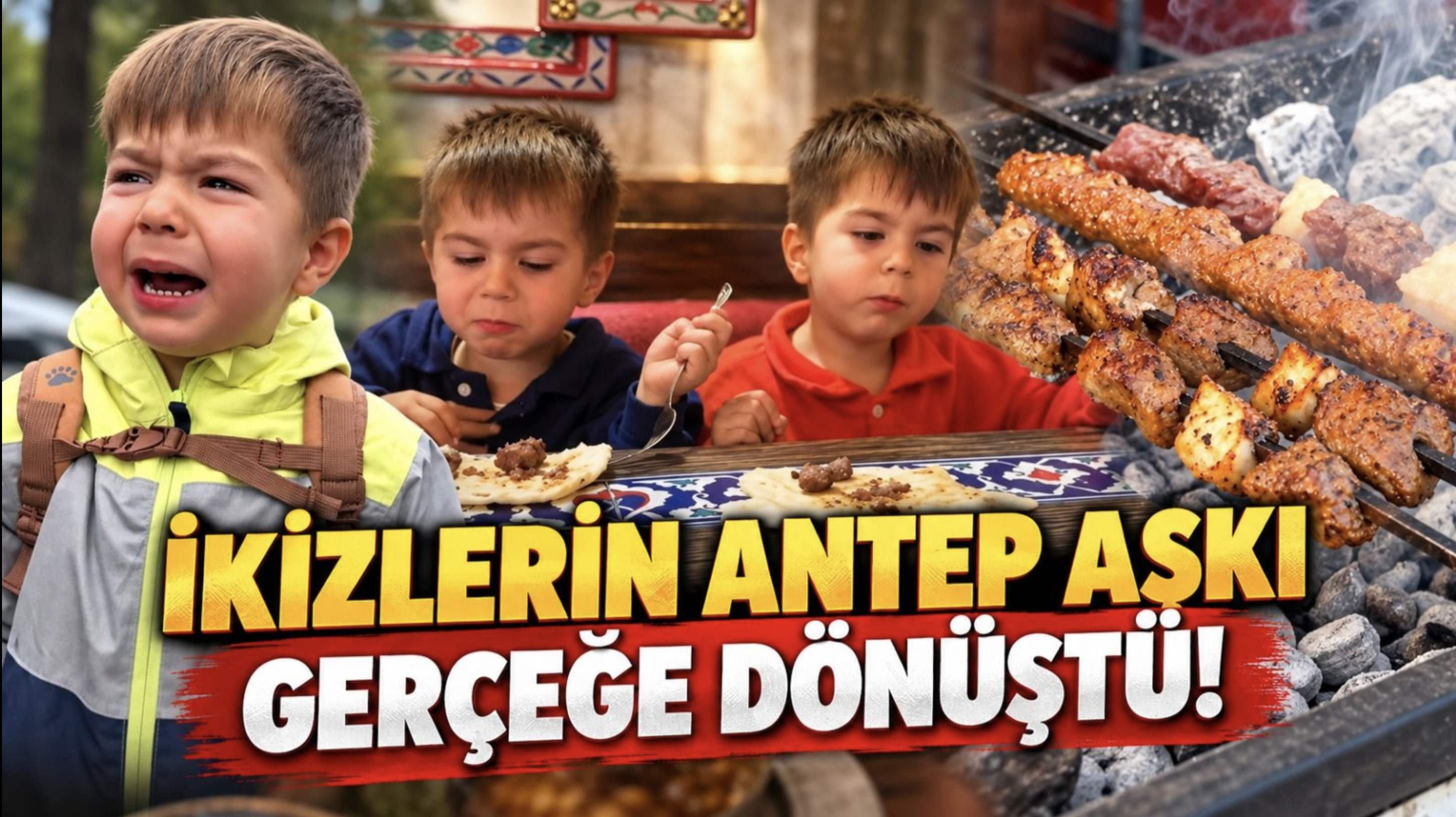 İkizlerin Antep hayali gerçek oldu