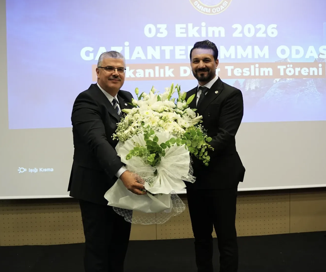 Gaziantep SMMM Odası’nda örnek devir teslim!