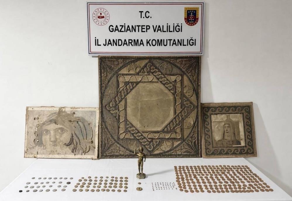 Gaziantep'te tarihi eser dolandırıcılığı operasyonu: 1 gözaltı