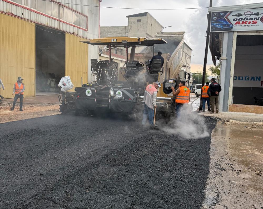 KÜSGET'te yollar yenileniyor