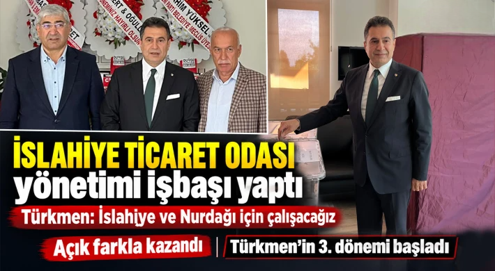 İslahiye Ticaret Odası yönetimi işbaşı yaptı
