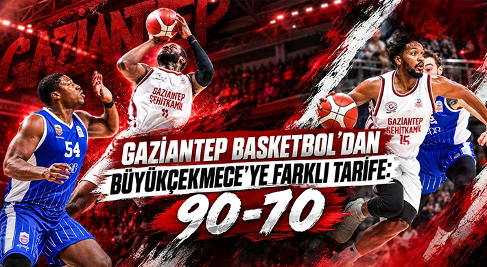 Gaziantep Basketbol Moral Buldu! Büyükçekmece’yi Devirdi