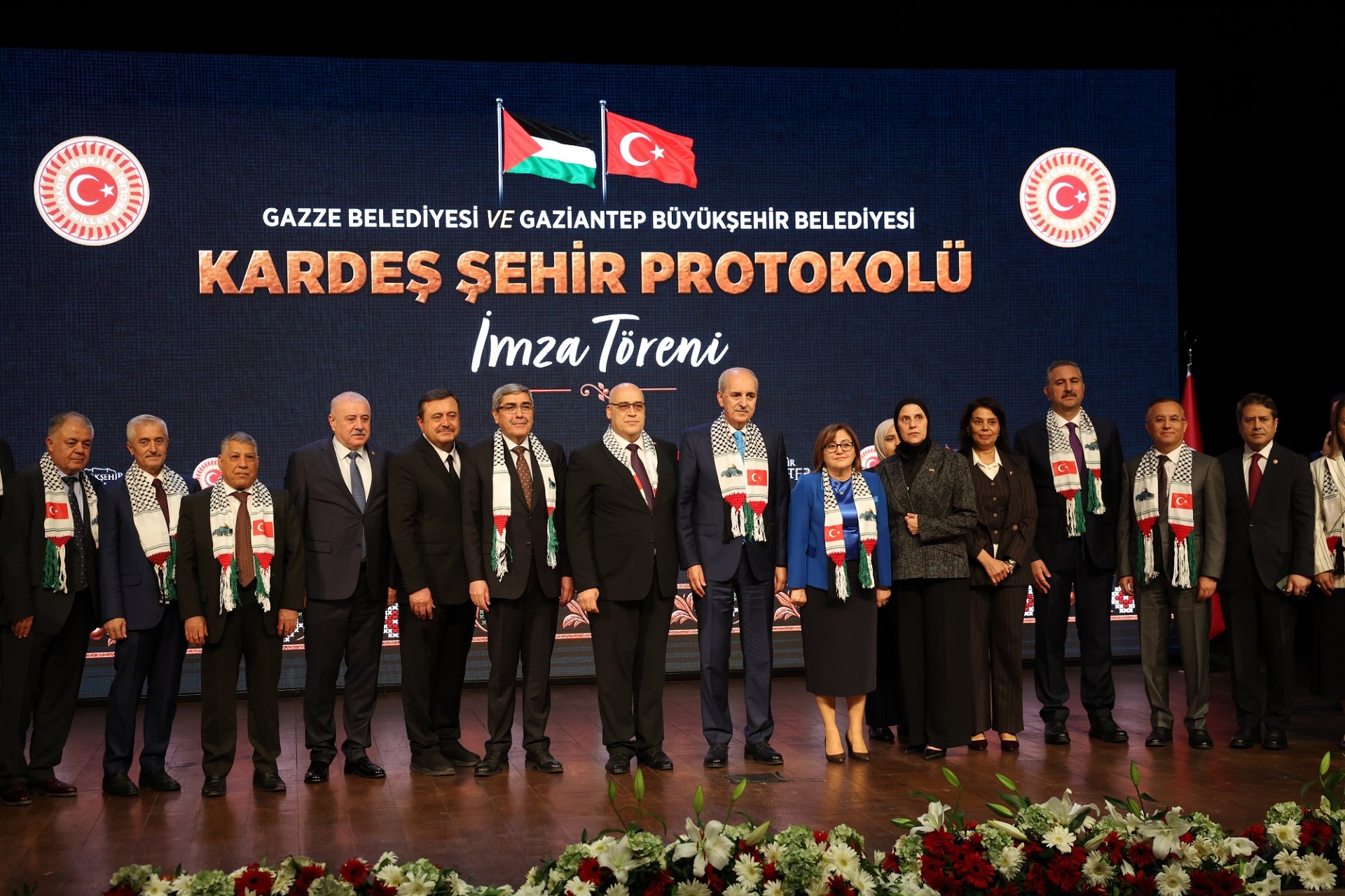 GAZİANTEP İLE GAZZE ARASINDA KARDEŞ ŞEHİR PROTOKOLÜ İMZALANDI