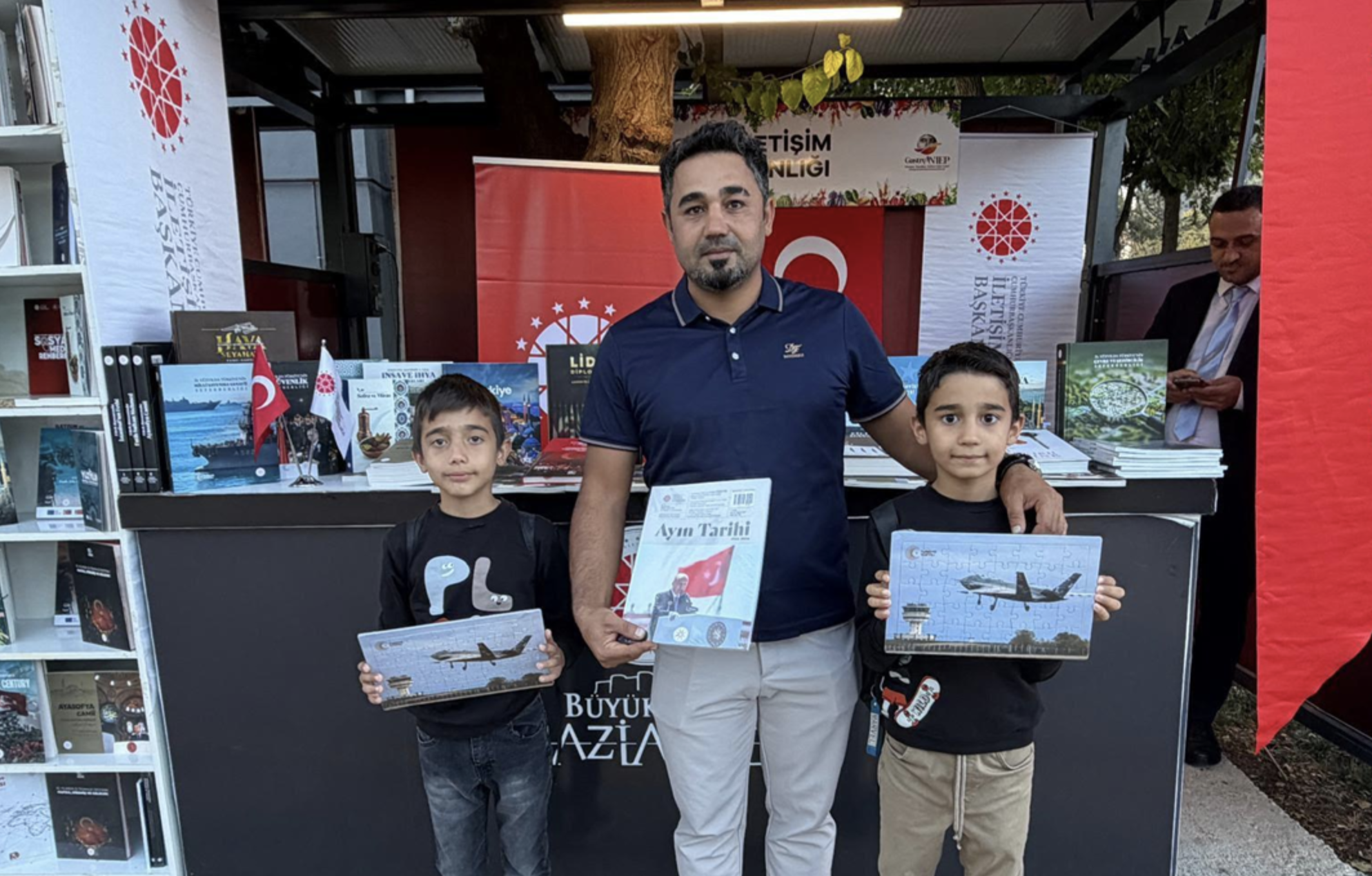 Gaziantep Kültür Yolu Festivali’nde İletişim Başkanlığı standı vatandaşlarla buluştu