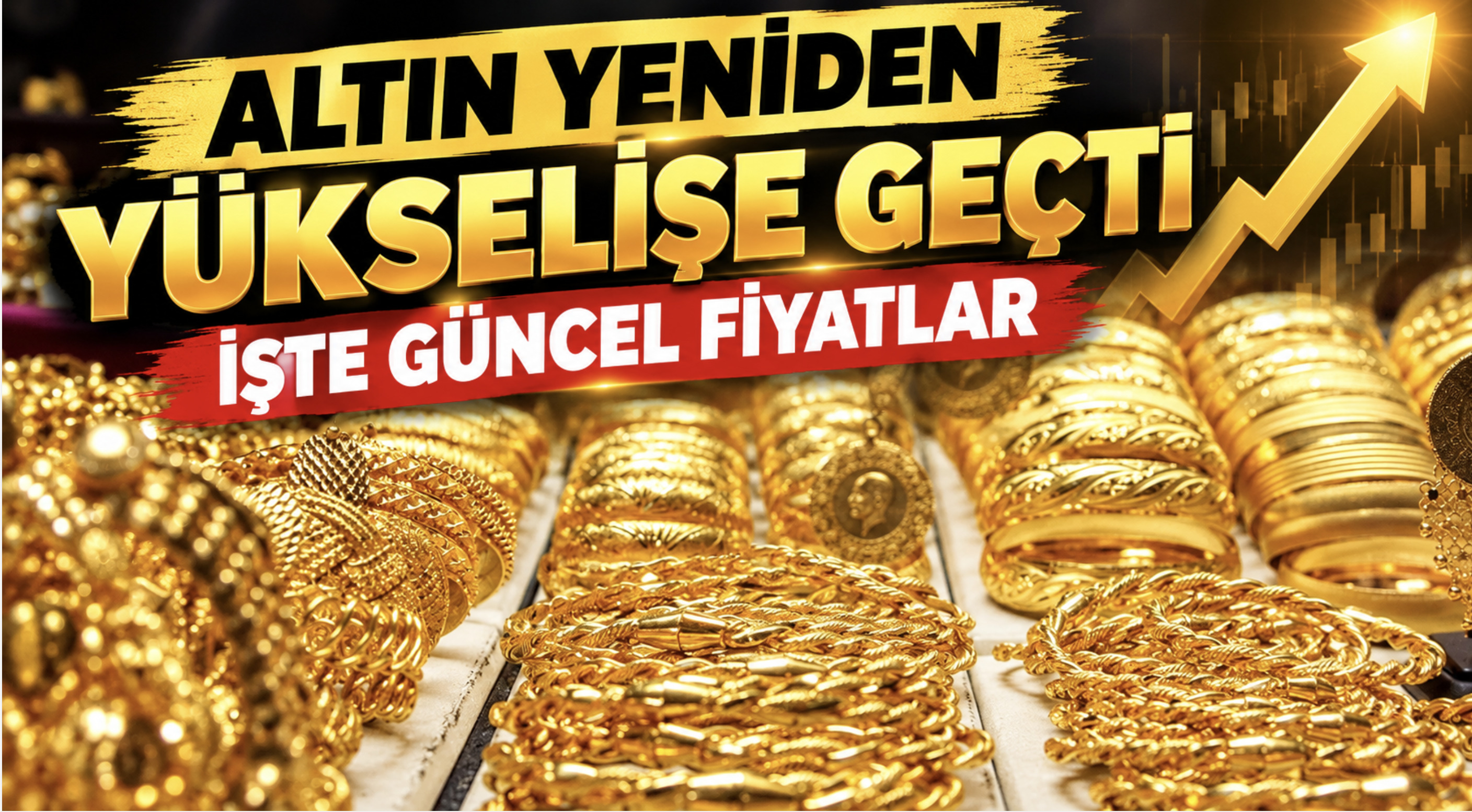 Altın Yeniden Yükselişe Geçti: İşte Güncel Fiyatlar