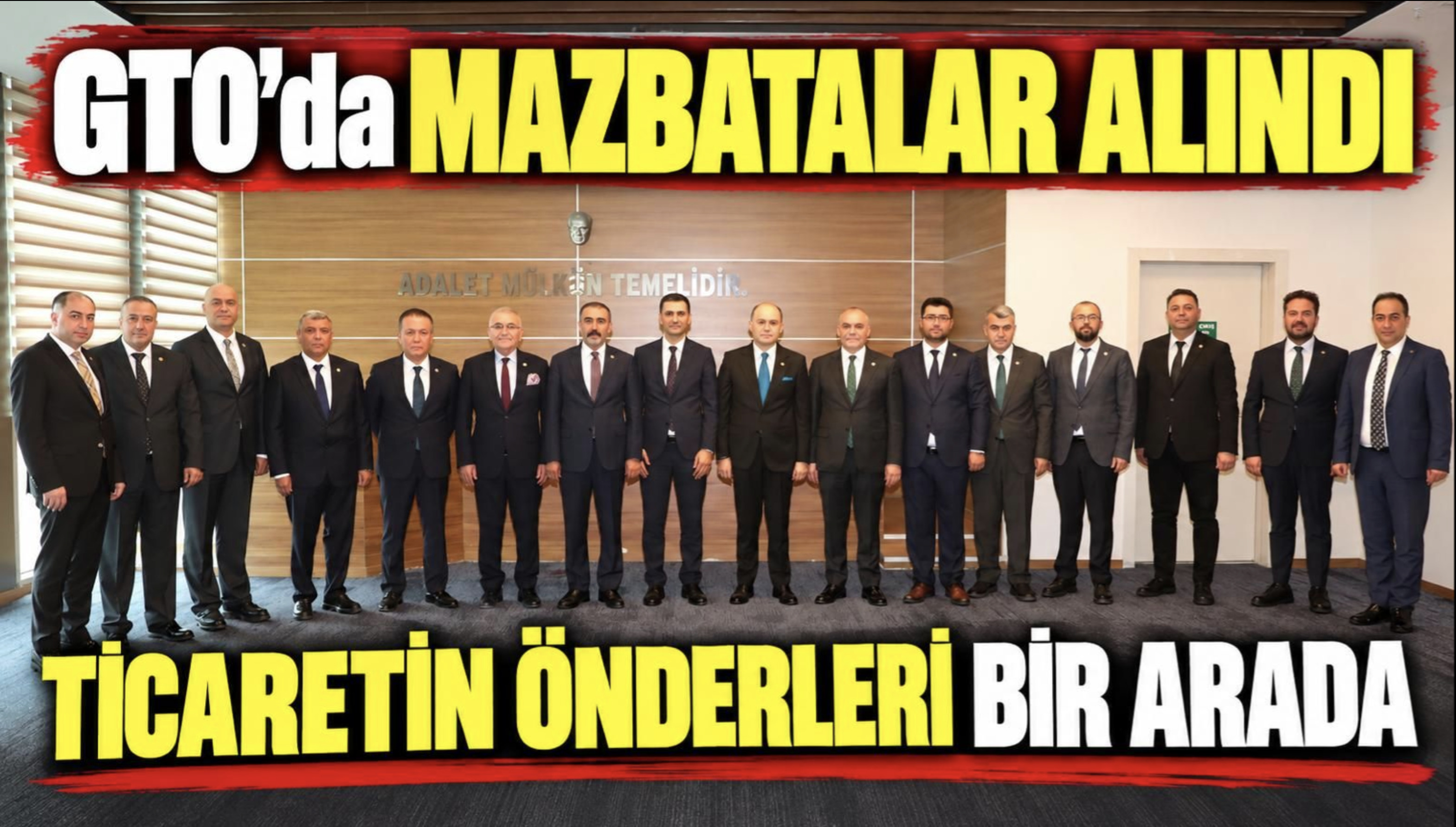 GTO’da mazbatalar alındı