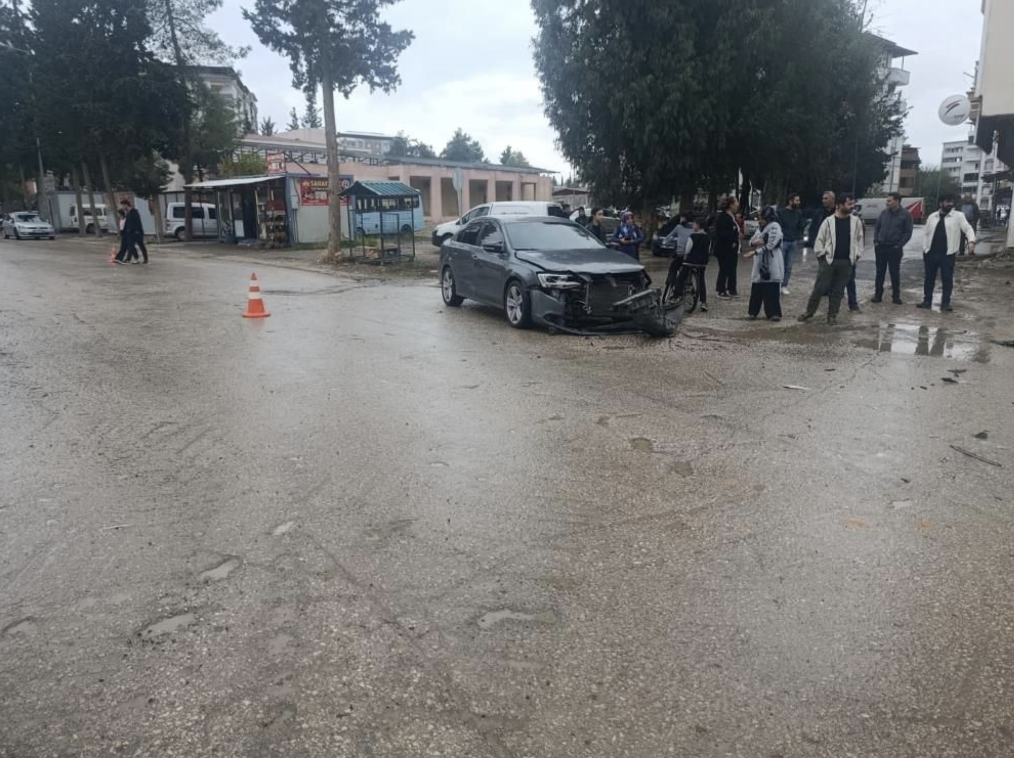 Gaziantep'te araçlar çarpıştı
