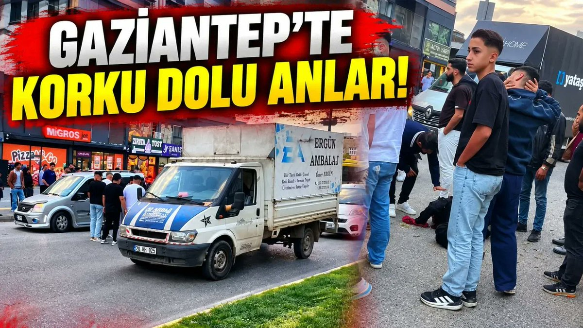 Gaziantep’te yaşlı yayaya araç çarptı!