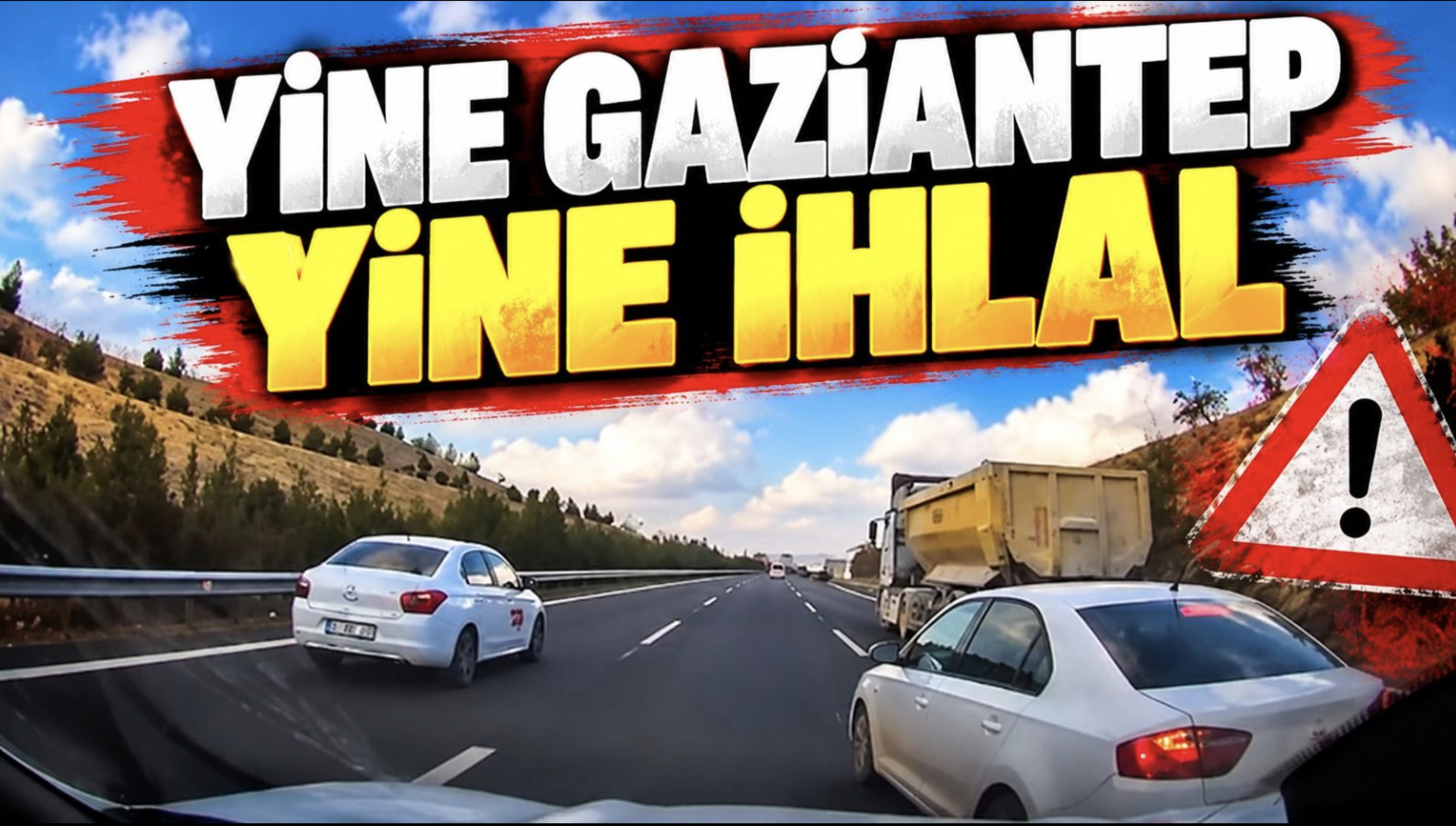 Gaziantep trafiğinde tehlikeli anlar