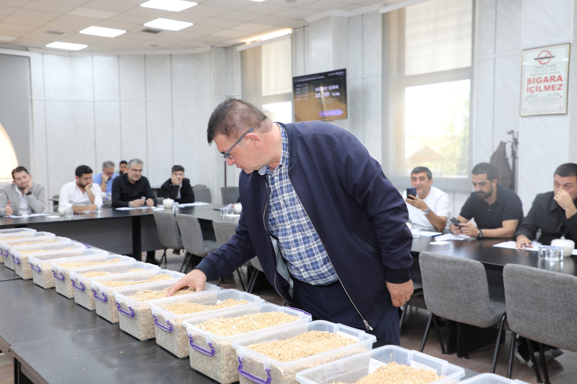TİGEM’İN 15 BİN TONU AŞAN BUĞDAY VE NOHUT İHALELERİ GTB’DE GERÇEKLEŞTİRİLDİ