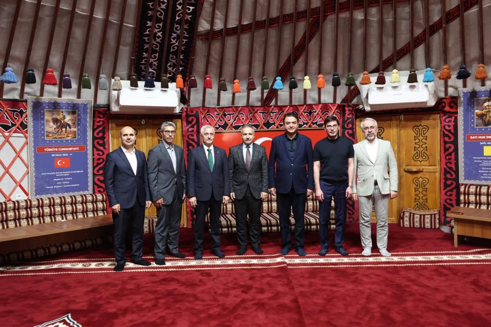 Şahinbey Belediyesi'nin projeleri Tokat protokolüne anlatıldı