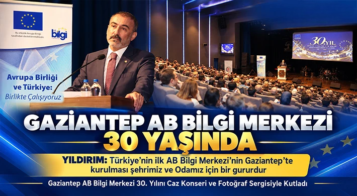 Gaziantep AB Bilgi Merkezi 30. Yılını Caz Konseri Ve Fotoğraf Sergisiyle Kutladı