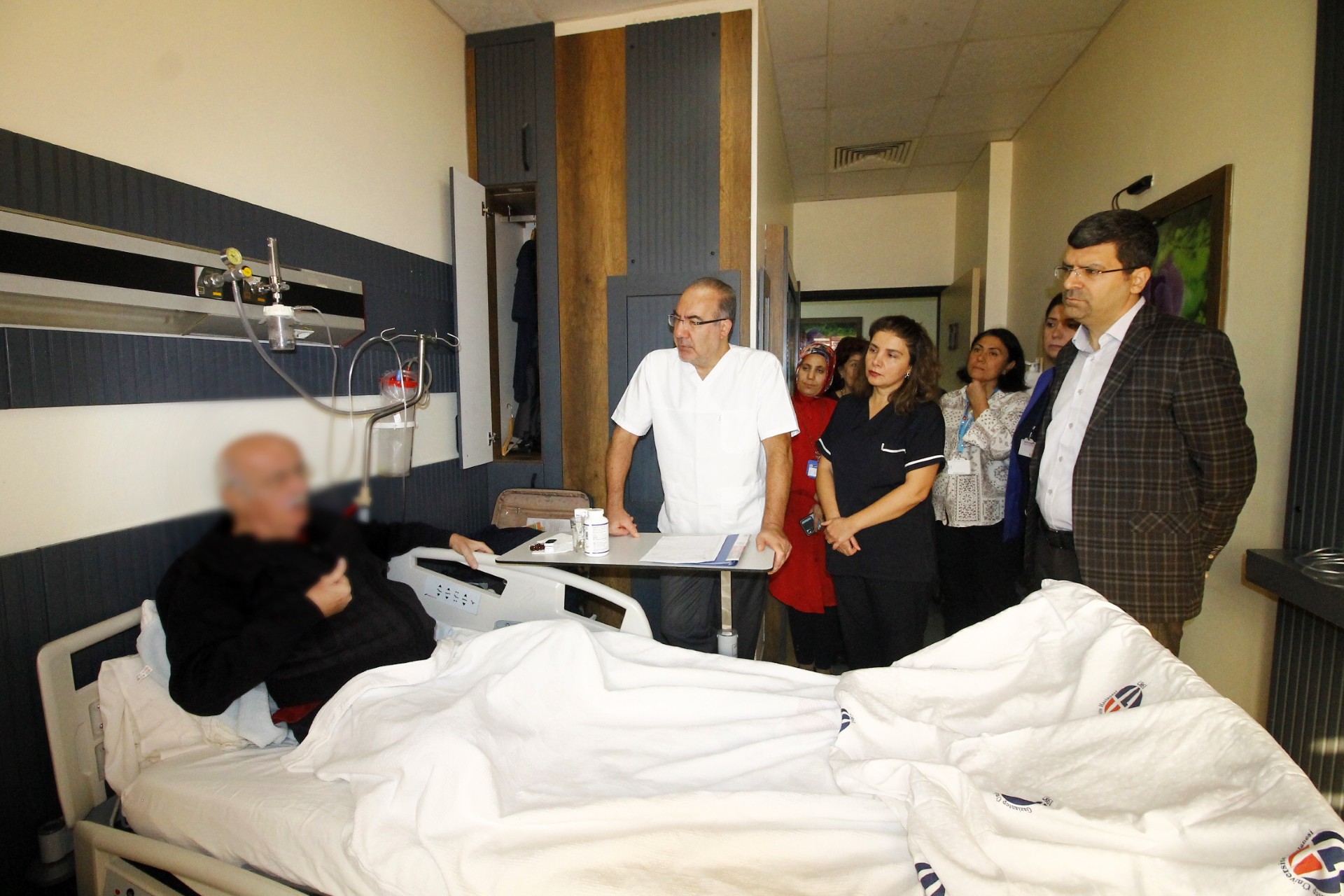GAÜN Hastanesi’nde Hasta Hakları Günü’nde Anlamlı Ziyaret
