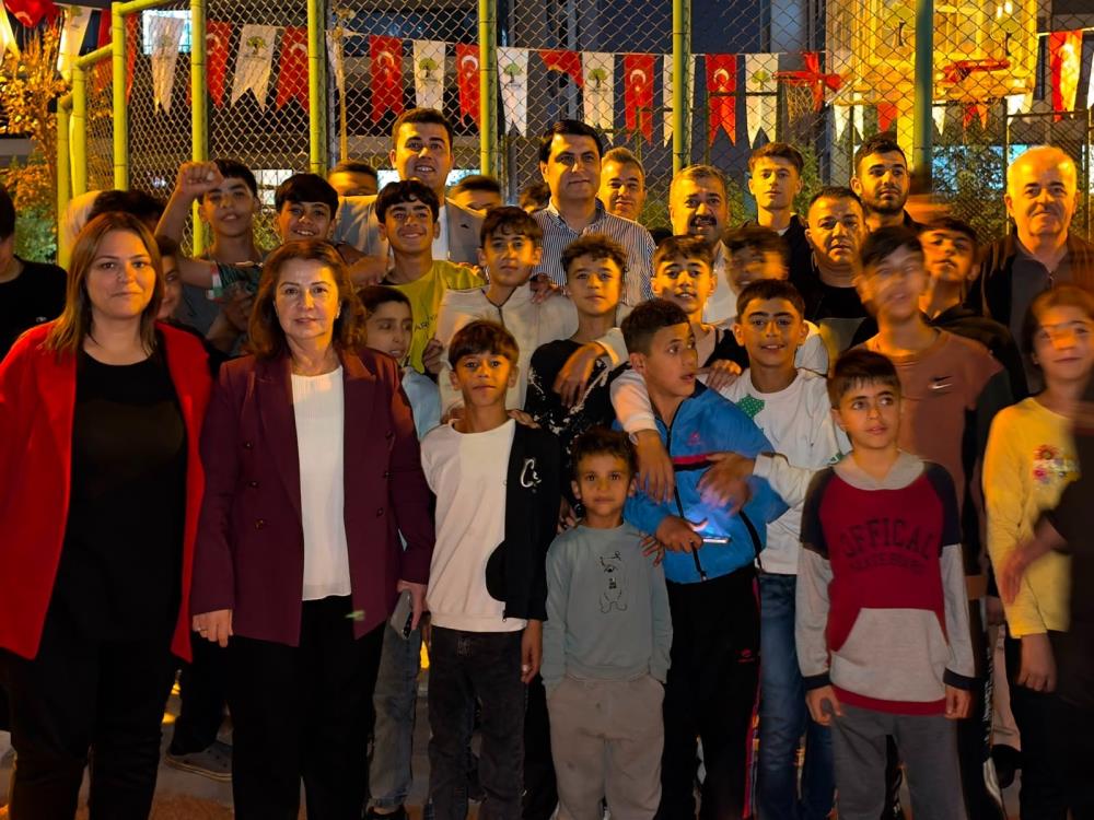 Yılmaz, Eydibaba’da yeni parkta incelemelerde bulundu