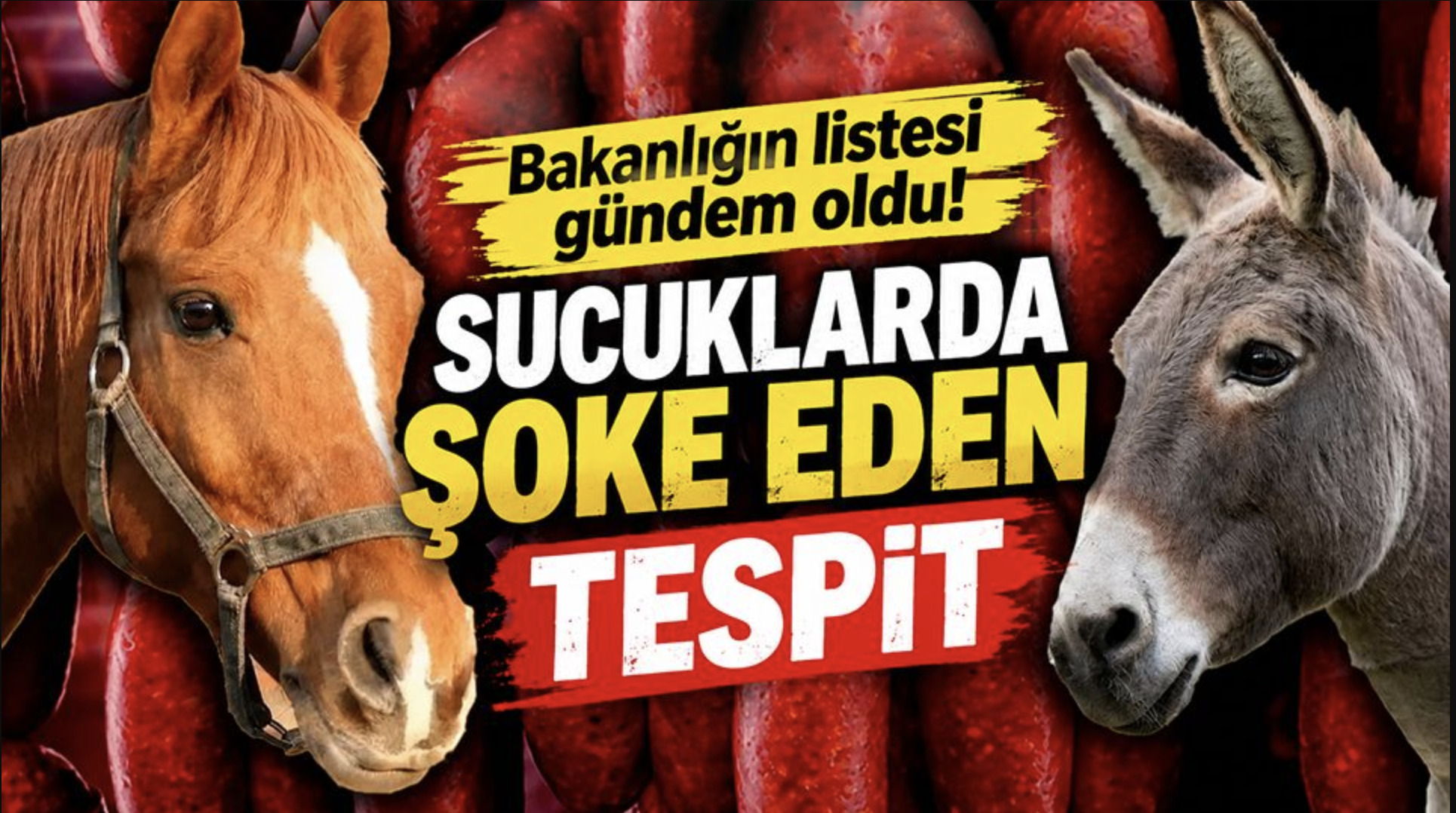 Bakanlık hileli sucukları açıkladı! Gaziantep listede var mı?