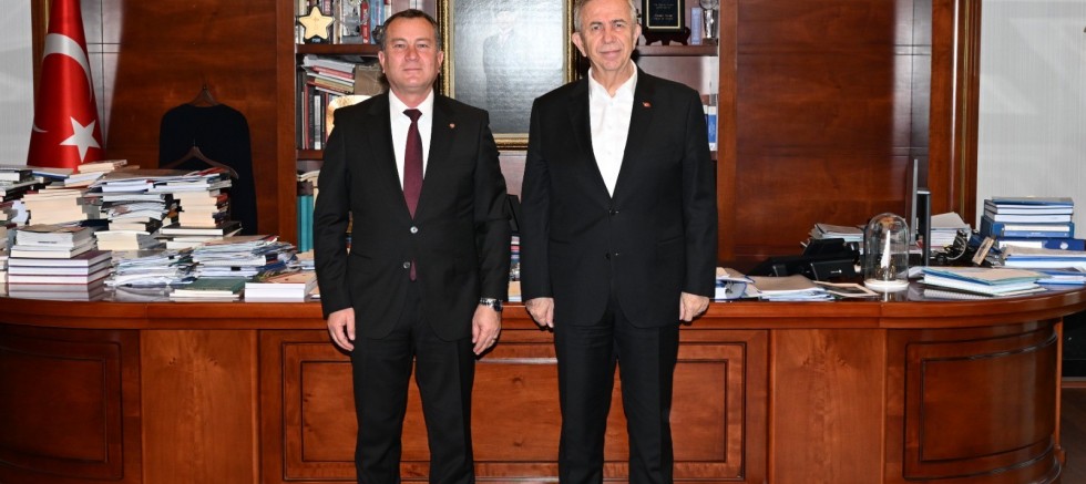 Nizip Belediye Başkanı Doğan'dan Başkan Yavaş'a ziyaret