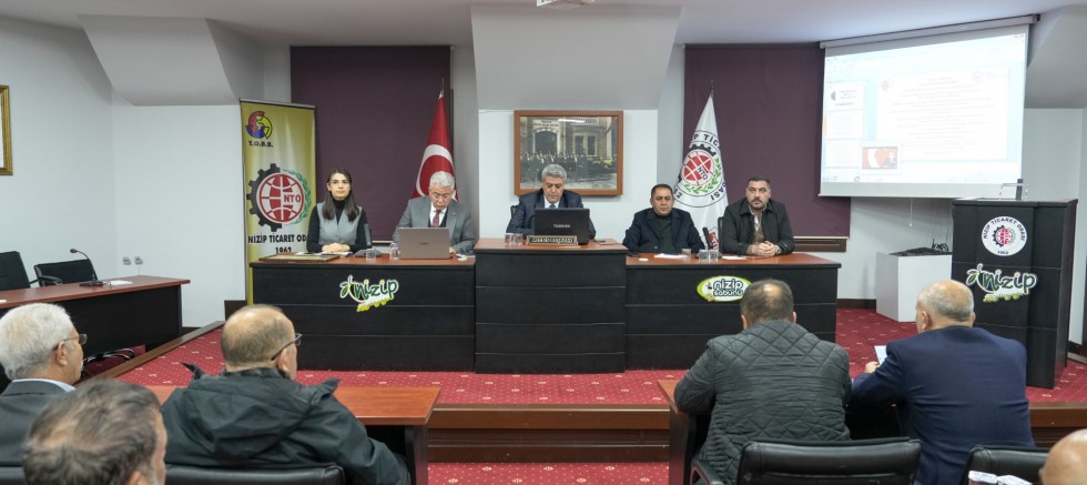 NİZİP TİCARET ODASI 2025 YILININ SON MECLİS TOPLANTISINI GERÇEKLEŞTİRDİ