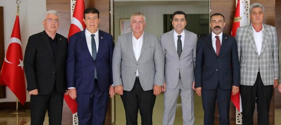 NTO BAŞKANLARI, ŞANLIURFA İL EMNİYET MÜDÜRÜ ATİLLA AKSOY’A ZİYARETTE BULUNDU