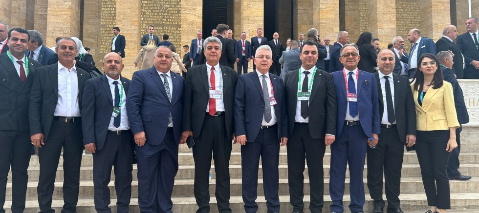 NTO HEYETİ, TOBB 81. GENEL KURULU ÖNCESİ ANITKABİR’İ ZİYARET ETTİ