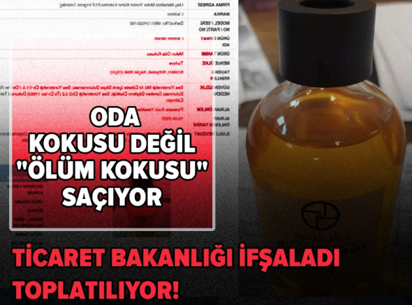 Oda kokusu değil Ölüm kokusu saçıyor