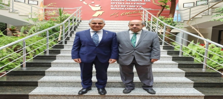 OKAN GRUP BAŞKANI MEHMET OKAN, GAÜN REKTÖRÜ DOĞAN’I ZİYARET  ETTİ