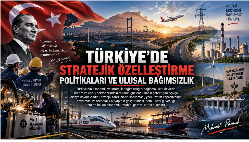 TÜRKİYE’DE STRATEJİK ÖZELLEŞTİRME  POLİTİKALARI VE ULUSAL BAĞIMSIZLIK